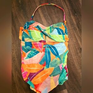 Ladies Size LG Time And Tru One Piece Bathing Suit